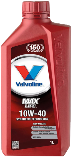 Моторное масло Valvoline MaxLife 10w40, 1л